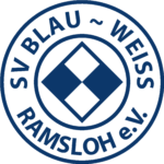 Das Vereinslogo von Blau-Weiss Ramsloh